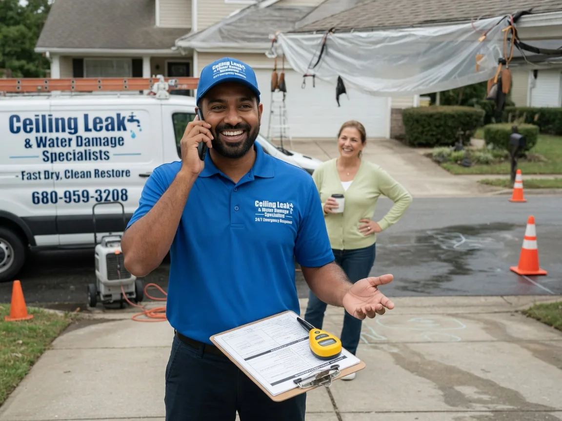 Ceiling Leak Cleanup Alta, WY FAQs